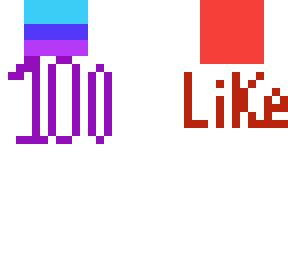 100 likes skin!