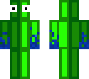 green and blue