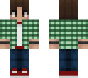 green button-up redone