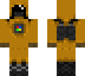 haz-mat suit (oxygen tanks)