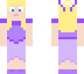 lilac dress girl