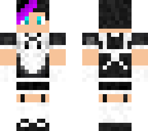 me but in a maid outfit