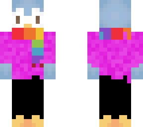 penguin pink sweater