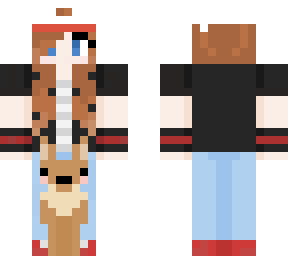 pokemon trainer with eeve