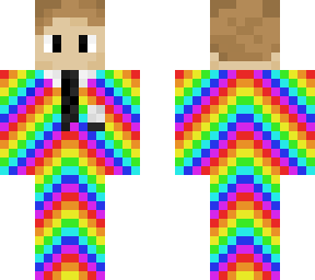 rainbow suit
