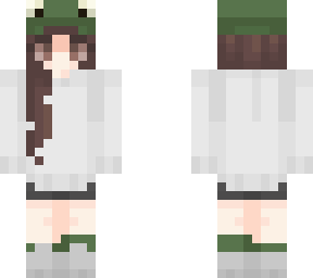 re-paint (hair, eyes, and hoodie)