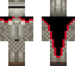 red knight with cape