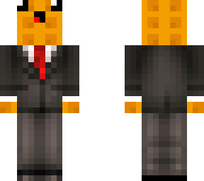 waffle in a suit