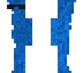 white blue boy