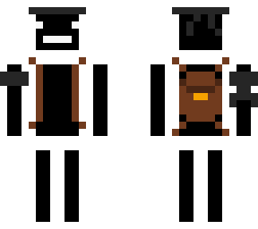 black and white blob