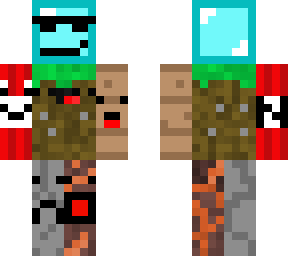 blocky man