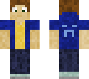 blue creeper hoodie