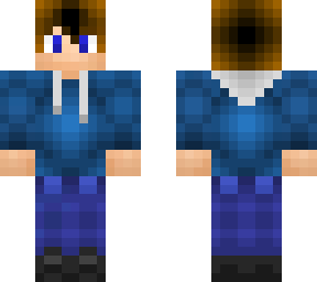 blue hoodie