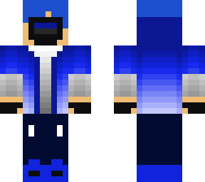 blue paintball gamer
