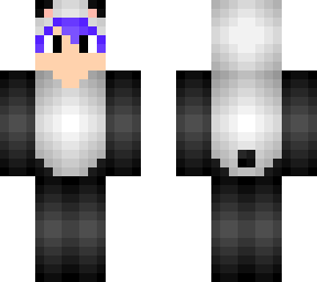 boy panda with purple hair :)