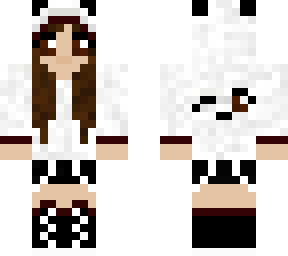 brown panda girl