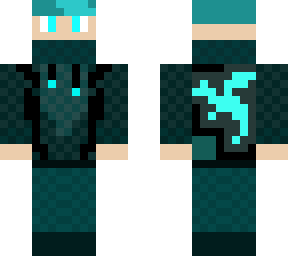 cool blue dragon boy