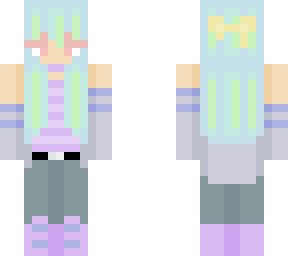 cute rainbow girl