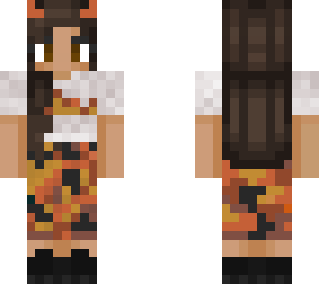 devil gir its thrasher shirt and orange army pants