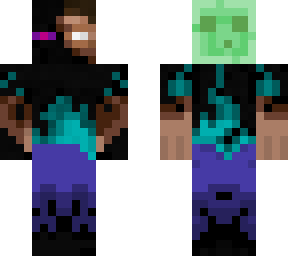 enderbrine with slime block