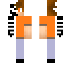 orange skeleton