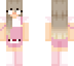 pink overalls