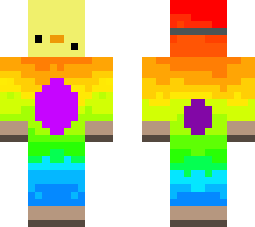 rainbow sheep fake duck