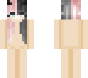 split demon hair & skin base