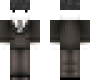 white in tie