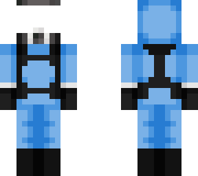 blue anticorona suit