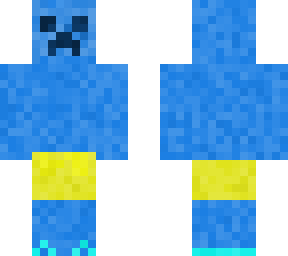 blue creeper at the beach