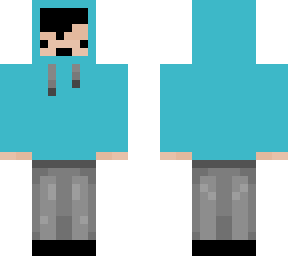 blue man