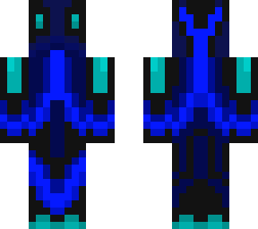 blue monster/robot