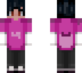 emo pink shirt