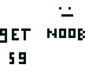get noob white boi