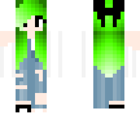girl with overalls