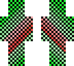 green and red skin