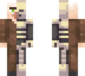 half villager li half skeleton  ii read dec ii