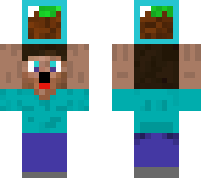 noob holding a jar of dirt