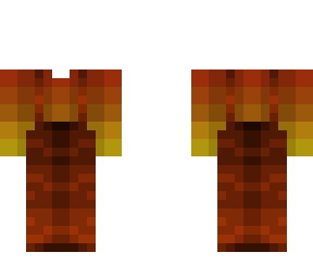 ob - brown overalls - leaf color sweater