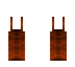 ob - brown stripe camo overalls
