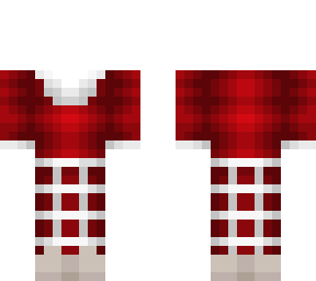 outfit base - red & white - pajamas
