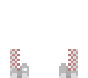 pants & shoe base - white & pink dots