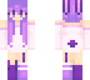 purple bunny girl . remake