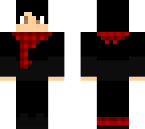 red flannel plaid wolf red