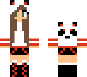 red panda girl