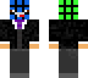 rubix cube man in a suit