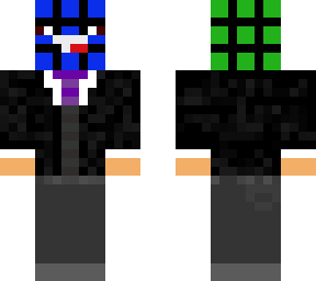 rubix cube man with a suit