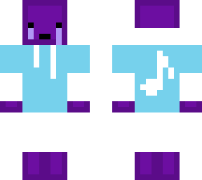 sad purple slime