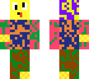 silly face random colors
